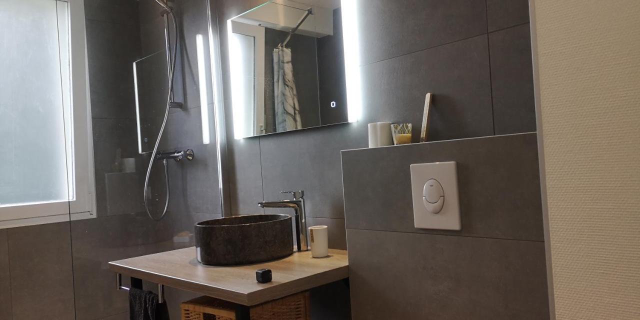 Moderne Et Paisible Studio Avec Balcon 생타볼트 외부 사진